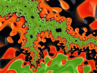 An abstract shape of Fractals