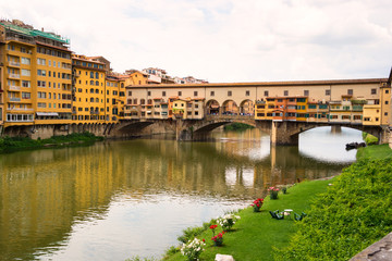 Obraz premium Ponte Vecchio, Florence, Italy