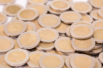 euro coins