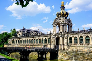 Der Zwinger in Dresden von Außen