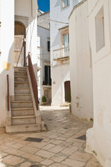 Alleyway. Locorotondo. Puglia. Italy. 