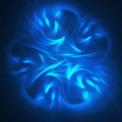 Abstract fractal background