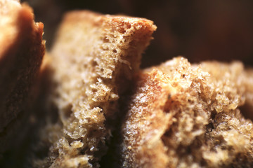 Different food in macro