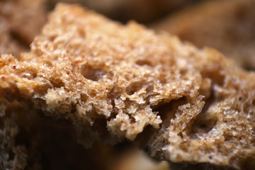 Different food in macro
