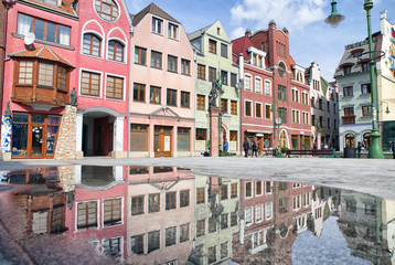 Europa place in city Komarno, Slovakia