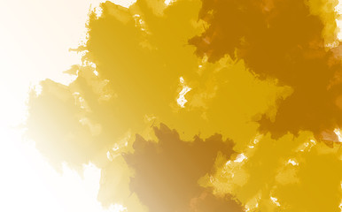 Abstract colorful water color,yellow and orange background.