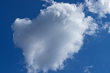 Sky with clouds