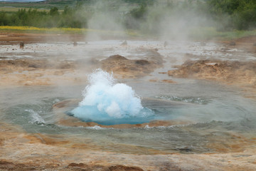 Strokkur Geysir, Iceland 