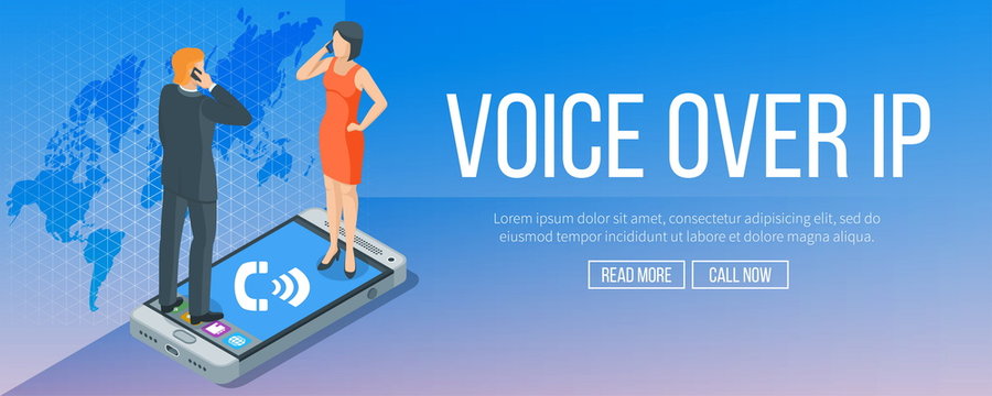 Voice Over Internet Protocol Banner