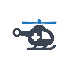 Fototapeta premium Air Ambulance Icon