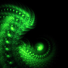 Abstract fractal background