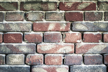 old brick wall for texture or background