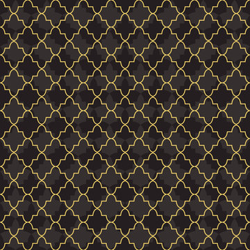Islamic gold background abstract decoration texture