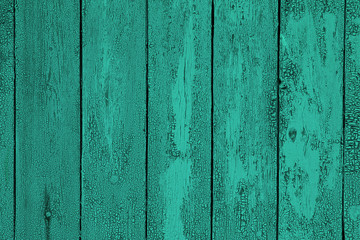 Old green boards