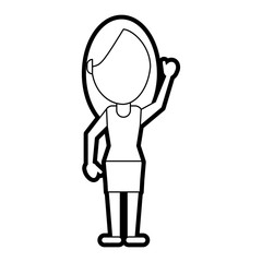 Person cartoon clothing