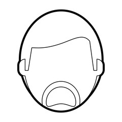 Injured injured patient face