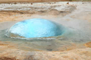 Strokkur Geysir, Iceland 