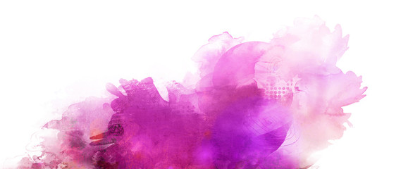 pink purple banner gradient