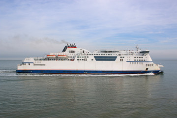Ferry in the English Channel