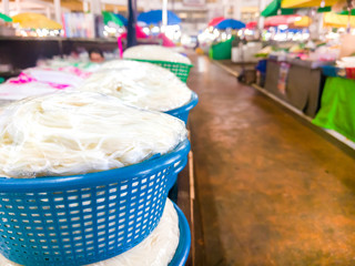 Fresh food With the view At the market