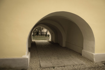 Arch in the wall