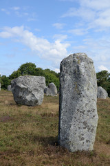 Menhire von Carnac, Bretagne