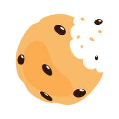 Vector cookie cartoon character