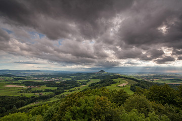 Der Hohenstaufen vom Rechberg aus fotografiert.