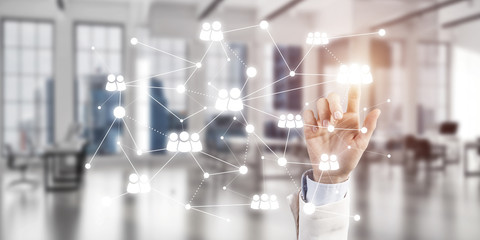 Modern wireless technologies for business and connecting people 