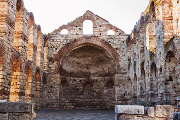 The ancient Church of St. Sophia in Nessebar, Bulgaria.