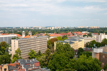 Poznań z dachu okrąglaka © Janusz