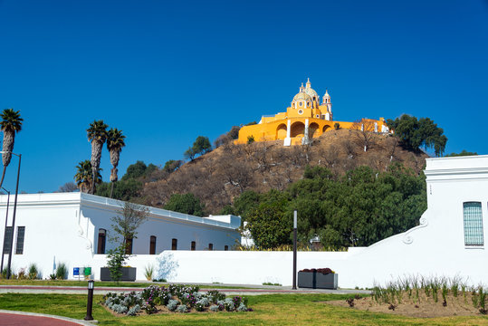 Church In Cholula, Mexico