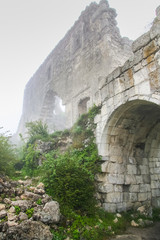 The ruins of the fortress Mangup