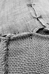 Texture de toile de jute