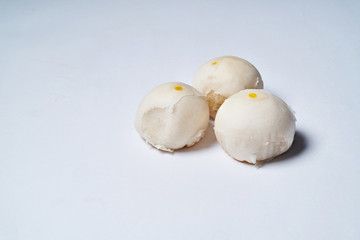 pastry mung bean with egg yolk (Moon cake)