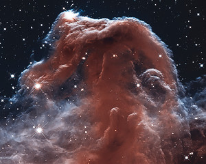 The Horsehead Nebula in the constellation of Orion (The Hunter) 