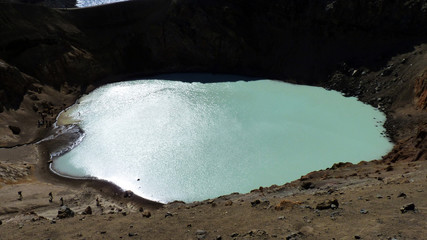 Viti Krater bei Askja in Island
