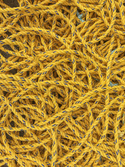 A tangle of fishing rope.