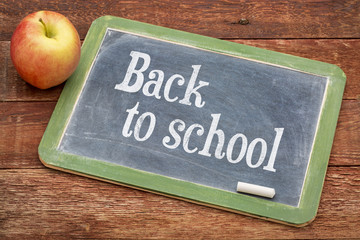 Back to school blackboard sign