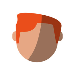 man cartoon isolated casual