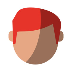 man cartoon isolated casual