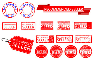 Various Style of Recomended Seller Sign
