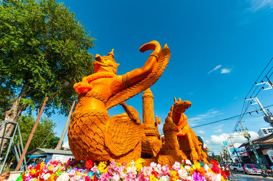 Candle parade, Thailand tradition