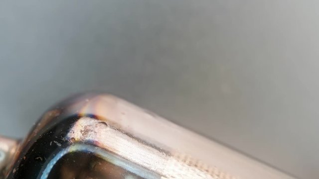 Close up of an old electric valve 
