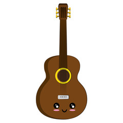 Obraz premium isolated guitar music instrument