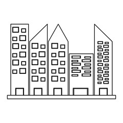 Fototapeta premium Urban towers buildings