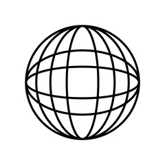Global sphere symbol