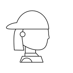 Courier delivery man