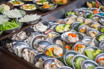 variety of Chinese Dim Sum