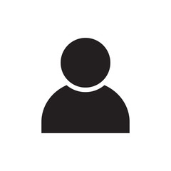 person icon, people icon isolated vector